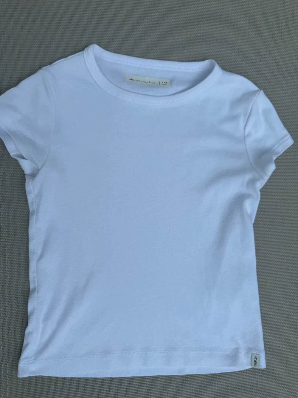 abercrombie kids White Short Sleeve Tee - Classic Crew